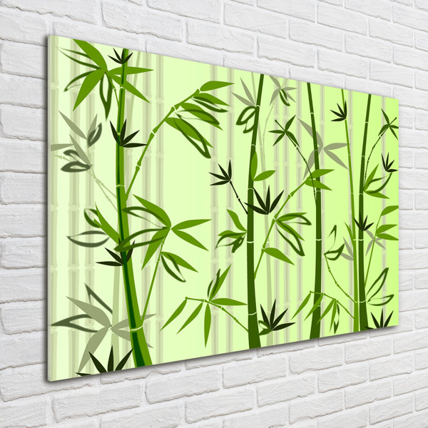 Sansibar Home Glasbild Bamboo Wayfair De